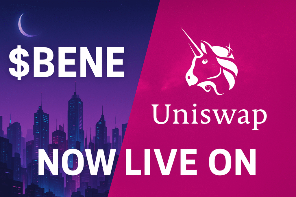 Benefactor - BENE token on Uniswap